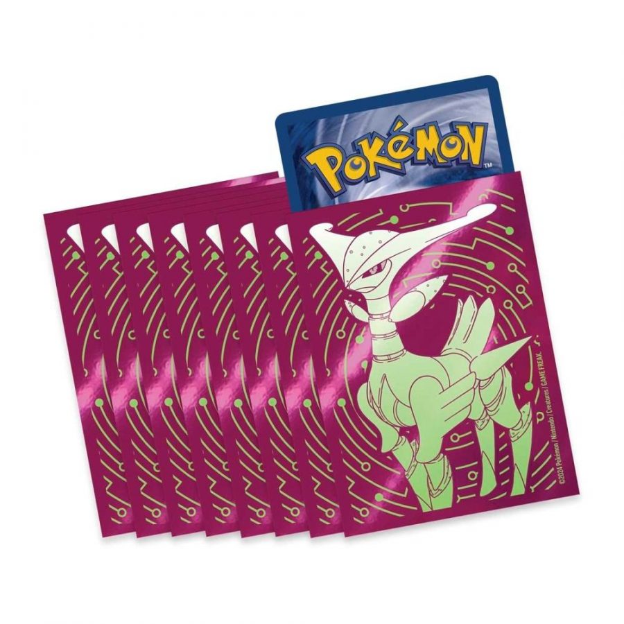 Pokemon Temporal Forces Elite Trainer Box Card Sleeves - Iron Leaves