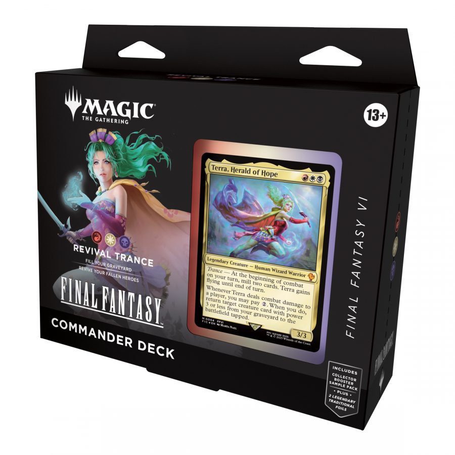 MTG: Final Fantasy Revival Trance Commander Deck