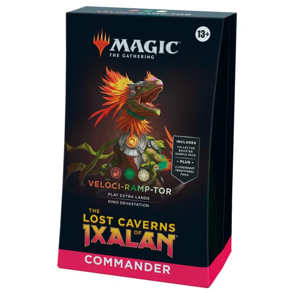 MTG: Lost Caverns of Ixalan Veloci-ramp-tor Commander Deck