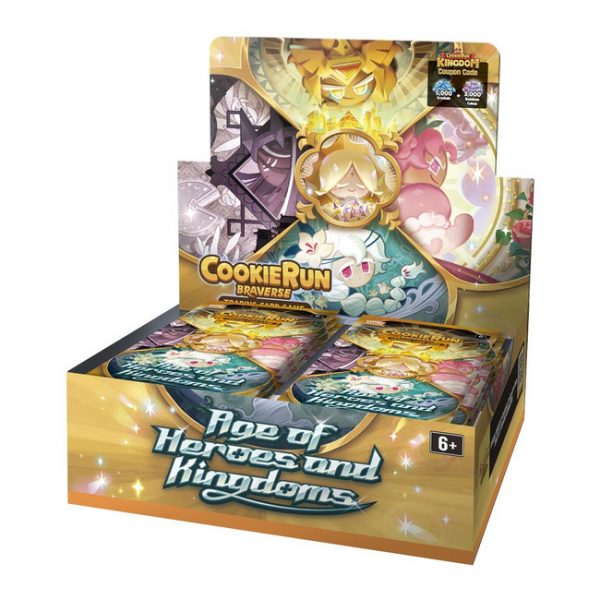 CookieRun Braverse Card Game: Age of Heroes and Kingdoms Booster Box