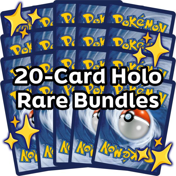 Pokémon 20-Card Holo Rare Bundles