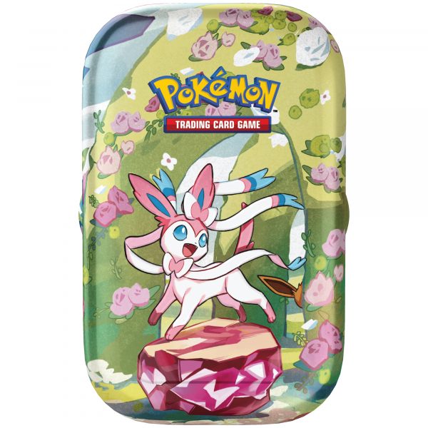 Pokémon Prismatic Evolutions Sylveon Mini Tin