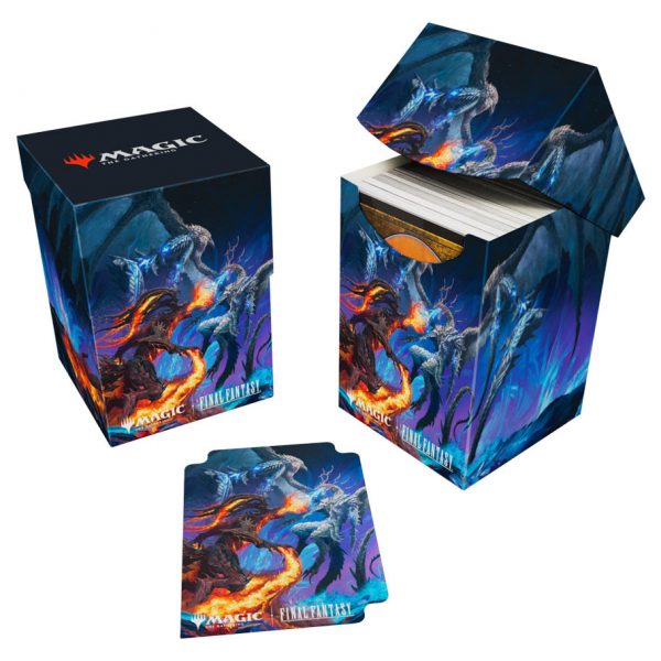 Deck Box: 100+: MTG Final Fantasy: Ifrit & Bahamut