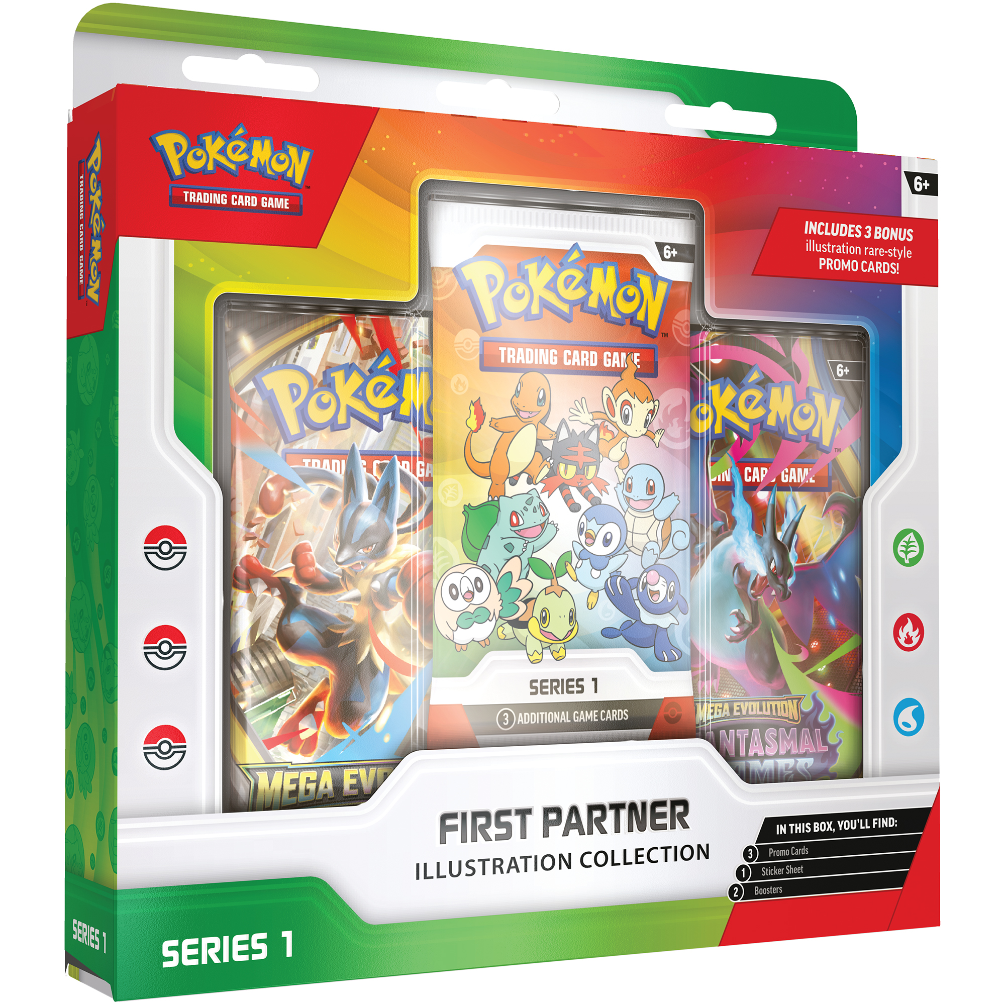 Pokémon First Partner Illustration Collection Series 1