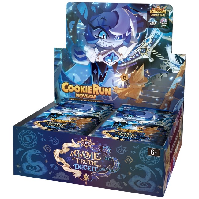 CookieRun Braverse Card Game: A Game of Truth and Deceit Booster Box