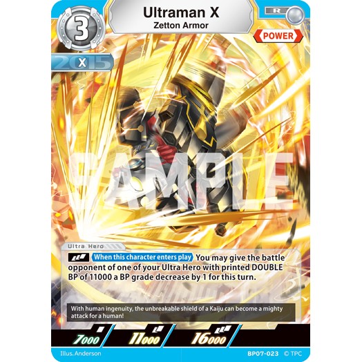 Ultraman X (Zetton Armor) R [BP07-023]