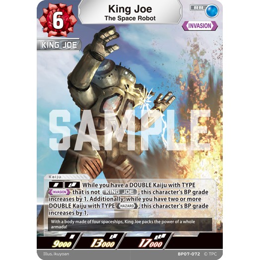 King Joe (The Space Robot) RR [BP07-072]