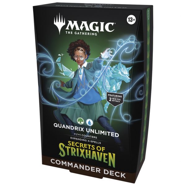 MTG: Secrets of Strixhaven Quandrix Unlimited Commander Deck