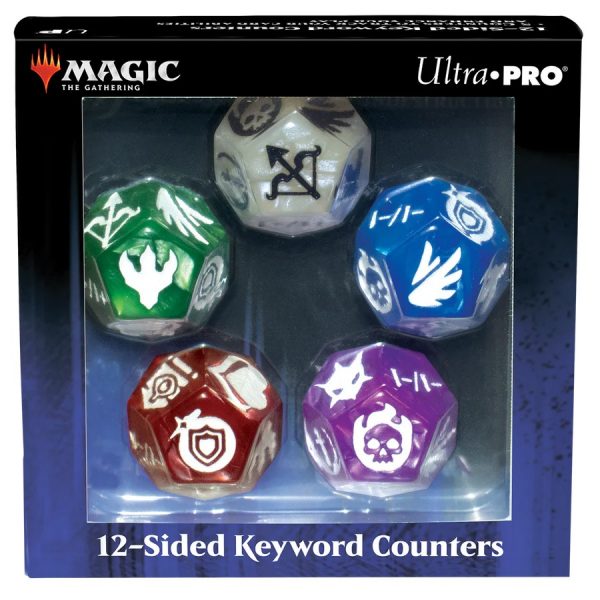 Magic the Gathering 12-Sided Keyword Counters