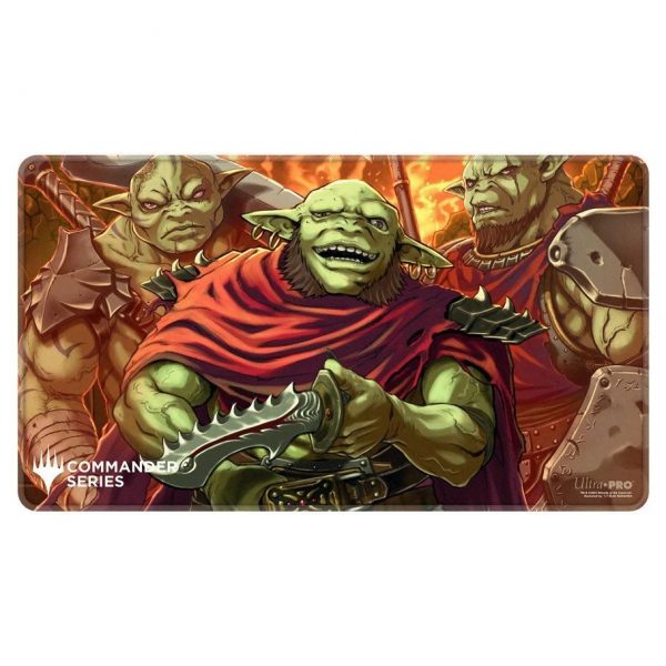 Playmat: Stitched Edge Magic the Gathering Krenko, Mob Boss