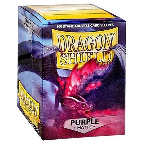 Dragon Shield: Matte: Purple Sleeves