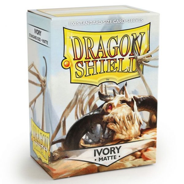 Dragon Shield: Matte: Ivory Sleeves