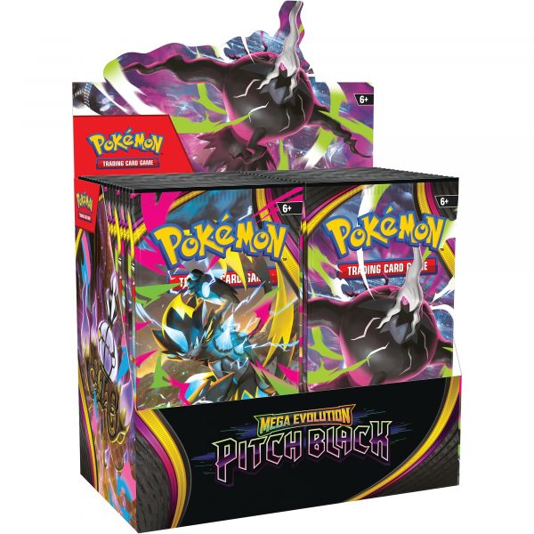 Pokémon Pitch Black Booster Display