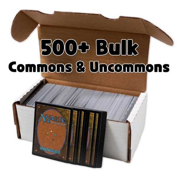 MTG: 500+ Card Bulk Common/Uncommon Lots